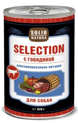 Selection Говядина влажный корм для собак жестяная банка – фото 3