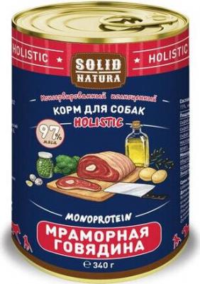 Влажный корм для собак Holistic Мраморная говядина 100г – фото 1