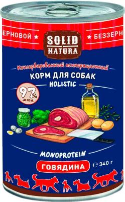 Влажный корм для собак Holistic Мраморная говядина 340г – фото 8