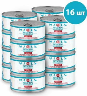 Влажный корм для собак VET Intestinal при проблемах с пищеварением, упаковка 4 шт х 100 г – фото 1