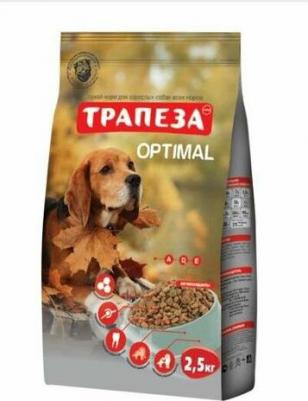 Сухой корм для собак живущих в городе Оптималь, 2,5 кг – фото 1