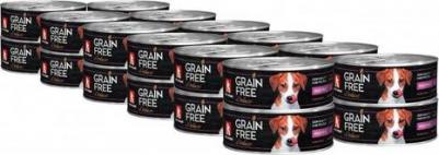 Консервы Grain Free Беззерновой с индейкой для взрослых собак 100г – фото 10