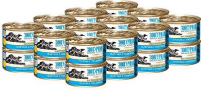 Консервы Мясное Ассорти Телятина с индейкой для взрослых собак 100г – фото 1