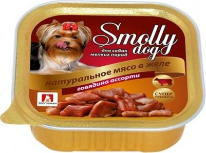 Консервы Смолли Дог Говядина ассорти для взрослых собак 100г – фото 9