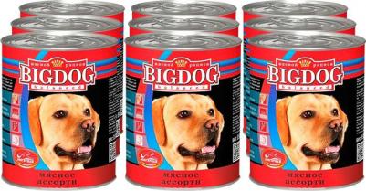Корм для собак Big Dog Мясное ассорти конс – фото 7