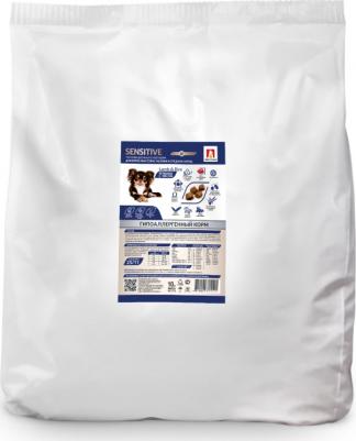 Сухой корм Sensitive Medium Ягненок с рисом гипоаллергенный для взрослых собак малых и средних пород 10кг – фото 2