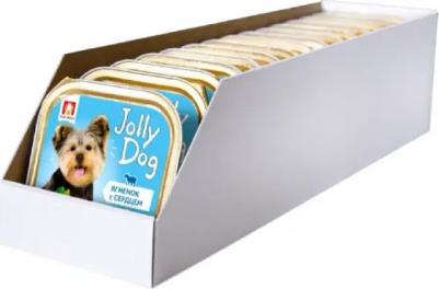 Влажный корм для собак Jolly Dog, ягненок с сердцем, 15 шт по 100г – фото 3