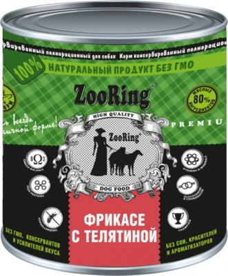 Консервы для взрослых собак фрикасе с телятиной (850 гр х 6 шт) – фото 1