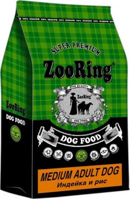 Medium Adult Dog 24/12 сухой корм для взрослых собак средних пород с индейкой и рисом - 2 кг – фото 1