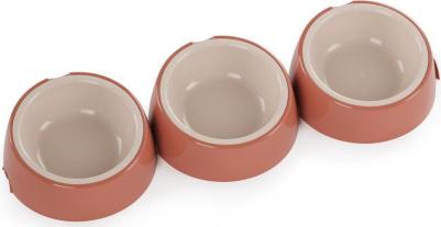 Миска-лего с наклоном для кошек и собак Эффи, 300 мл, терракотовый – фото 7