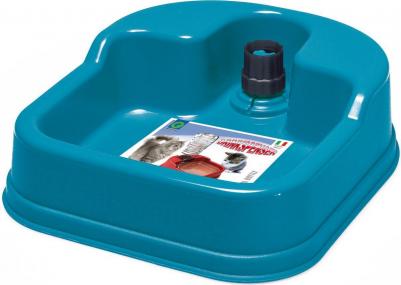 Кормушка-автопоилка для кошек и собак, под бутылку, розовый – фото 4