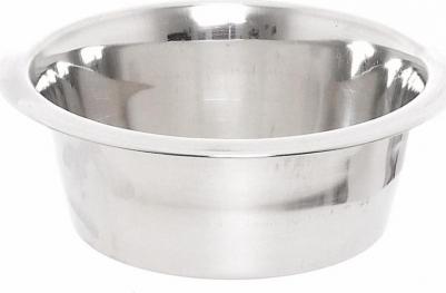 Миска для животных, нержавеющая сталь, 25см, 2,8 л