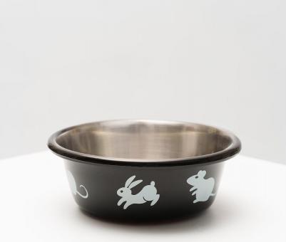 Миска для грызунов Bunny N Micky, 235 мл, 11х4 см, серая