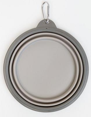 Миска складная 1000мл серая L