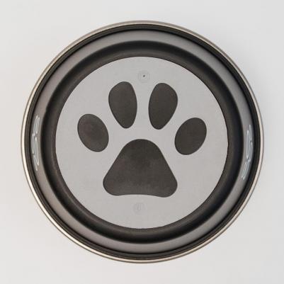 Миска Circle paw, 750 мл, черная – фото 2