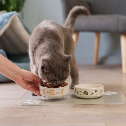 Миска Мышки фарфор 450мл, белая – фото 1