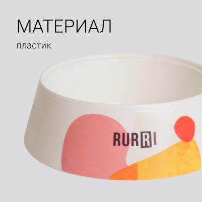 Миска пластиковая 300мл, белая – фото 2