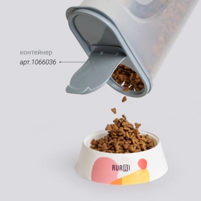 Миска пластиковая 300мл, белая – фото 5