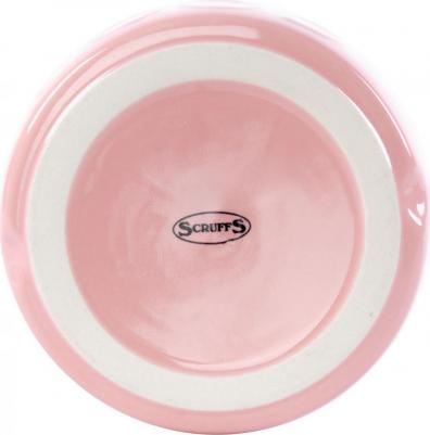 Миска керамическая для мелких пород собак и кошек "Classic Food", голубая, 13х13х5см, 400мл – фото 2