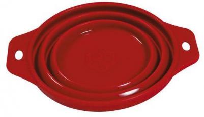 Миска для домашних животных Travel Bowl, походная складная, силикон, 0,25 л/?11 см – фото 2