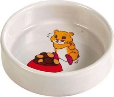 Миска для грызунов керамическая d8см 80мл – фото 1