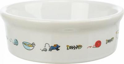 Миска для кошки 200мл 11,5см керамическая – фото 2