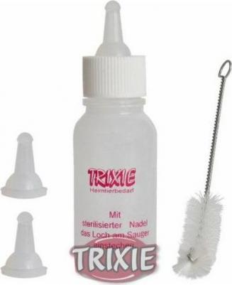 Набор для кормления: 1 бутылочка 57 мл, 3 соски, ёршик для мытья – фото 1