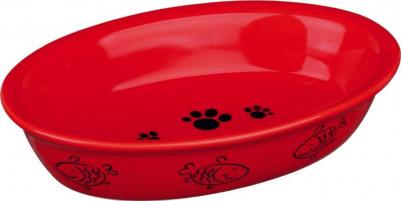 Одинарная миска для кошек и собак, керамика, в ассортименте, 0.2 л – фото 3