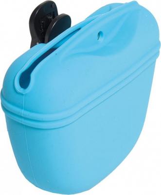Сумочка для лакомств силиконовая Petsy с магнитным замком Light Blue pet0017 – фото 6