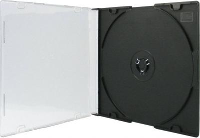 Бокс для CD/DVD дисков (упаковка 200 шт.) Slim черный (37704-00000010) – фото 2