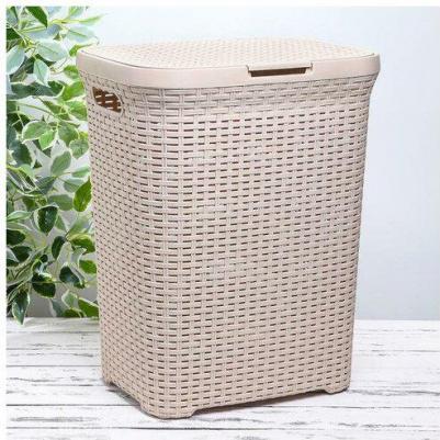 Корзина для белья "Ротанг", 60 л – фото 16