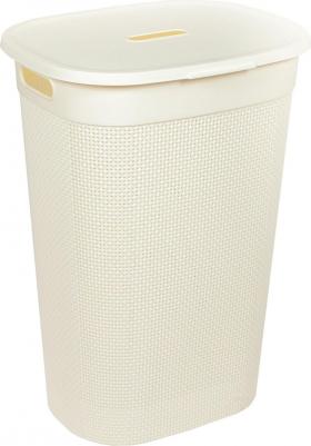 Корзина РТ1334МЛ-6 55л c крышкой молочная – фото 1