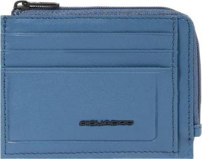 Кошелек унисекс Atlas, кожа натуральная, голубой [pp4822s138r/av]
