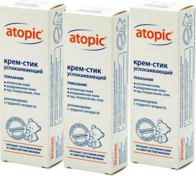Атопик Крем-стик успокаивающий 4,9г – фото 10