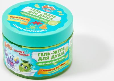 Для ванной и душа Гель-желе для душа детский с сюрпризом "Освежающий лайм" 300 – фото 2