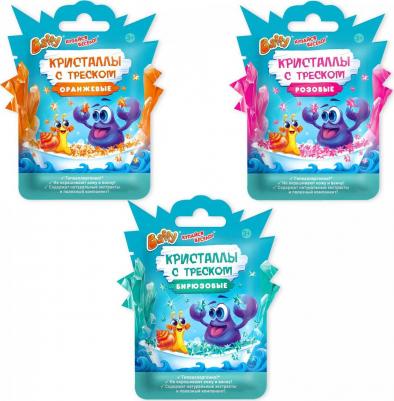 Соль для купания детская кристаллы с треском, 3 шт