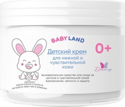 BABY LAND Детский крем для нежной и чувствительной кожи 0+ диталир 140 г – фото 6