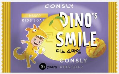 Мыло твердое Детское мыло с манго Dino's Smile Mango Kids Soap – фото 5