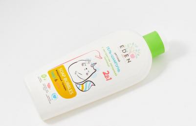 Для ванной и душа Baby series Детский гель-шампунь 2 в 1 Воздушные пузыри 0+ с экстрактом пшеницы 250 – фото 3
