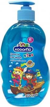 Детский шампунь от 6 лет От макушки до пяточек Мармеладный Kodomo, 400 мл – фото 2