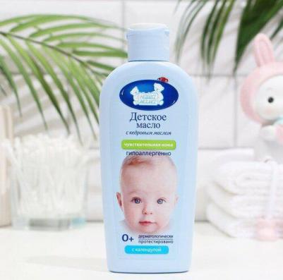 Масло детское, для ухода и массажа, 125 мл – фото 7