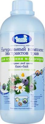 Натуральный комплекс экстрактов трав "Баю-бай" для купания малышей, 1000 мл – фото 11