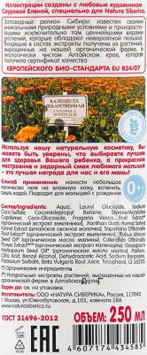 Гель для душа Молочная река-сибирские берега 250 мл – фото 8