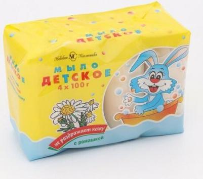 Детское Мыло с ромашкой, 100 г, 4 шт (№1) – фото 6