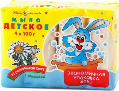 Детское Мыло с ромашкой, 100 г, 4 шт (№1) – фото 8