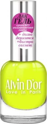 Лак для ногтей Alvin Do'R 1638 неон желтый 12 мл