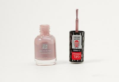 76 лак для ногтей гелевый, розовато-лилово-серый / GEL FORMULA 12 мл – фото 4