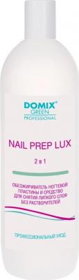 Обезжириватель ногтевой пластины и средство для снятия липкого слоя / Nail Prep Lux 2 в 1 DGP 1 л – фото 4