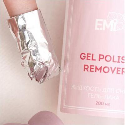 Средства для снятия лака Жидкость для снятия гель-лака и лака Gel and Nail polish remover в помпе 200