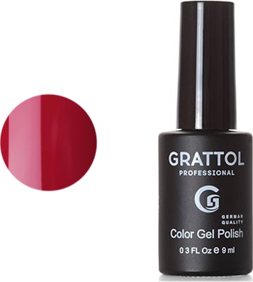 Гель-лак Color Gel Polish Cherry Red #82 9мл – фото 2